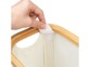 Boîte de rangement pour rouleaux de papier toilette - coloris beige