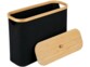 Boîte de rangement pour rouleaux de papier toilette coloris noir