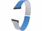 Bracelet pour Apple Watch 38/40/41 mm - coloris bleu / gris clair 