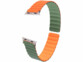 Bracelet pour Apple Watch 38/40/41 mm - coloris orange / vert foncé 