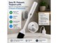 Brosse WC électrique rechargeable avec support mural