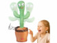 Cactus répéteur dansant chantant lumineux