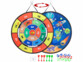 Cible double face à scratch pliable Ø 72 cm