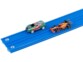 Circuit de course flexible 5 m avec ventouses 2 pistes et 4 voitures