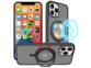 Coque antichoc pour iPhone 12 compatible MagSafe avec support 360°
