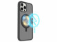 Coque antichoc pour iPhone 13 Pro Max compatible MagSafe avec support 360°