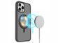 Coque antichoc pour iPhone 14 Pro Max compatible MagSafe avec support 360°