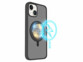 Coque antichoc pour iPhone 14 compatible MagSafe avec support 360°