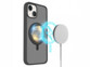Coque antichoc pour iPhone 14 compatible MagSafe avec support 360°