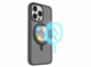 Coque antichoc pour iPhone 14 Pro compatible MagSafe avec support 360°