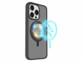 Coque antichoc pour iPhone 15 Pro compatible MagSafe avec support 360°