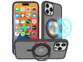 Coque antichoc pour iPhone 15 Pro Max compatible MagSafe avec support 360°