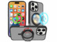 Coque antichoc pour iPhone 16 Pro Max compatible MagSafe avec support 360°