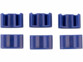 Étendoir à linge 3 étages sur roulettes