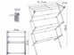 Étendoir à linge pliable et extensible