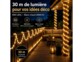 Guirlande lumineuse télécommandée 600 LED avec intensité variable – 30 m