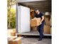Housse pour matelas 100 x 200 cm mis en situation dans un camion de déménagement