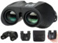 Jumelles compactes 10x25 avec prisme BAK-4