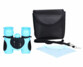 Jumelles compactes grossissement 8 X pour enfant avec housse, chiffon et cordelette