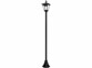 Lampadaire solaire de jardin avec capteurs de mouvement et d'obscurité 200 cm de la marque Royal Gardineer