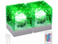 2 lampes d'ambiance RVB aurores boréales "lumières du Nord"