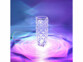 lampe déco effet cristal RVBB sans fil tactile