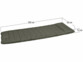 Matelas gonflable avec pompe à pied et sac 