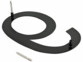 Numéro de maison en métal "9"
