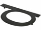 Numéro de maison en métal "D"