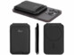 Porte-carte RFID magnétique MagSafe fonction support noir