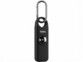 Porte-clés alarme d'autodéfense 130 dB avec lampe de poche - coloris noir