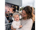 casque antibruit 23 dB pour jeunes enfants en situation sur un bébé dans un concert