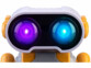 Robot musical télécommandé et lumineux rvb