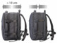 Sac à dos 40 L extensible