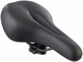 Selle de vélo ergonomique avec mousse à mémoire de forme vue de 3/4 face