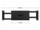 pince 360° pour pied smartphone et tablette