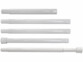Tringle télescopique 72-175 cm pour rideau de douche en 5 parties