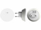 Veilleuse secteur ronde LED CCT avec capteur d'obscurité