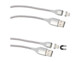 2 câbles USB compatibles Lightning magnétiques 1 m pour chargement et transfert