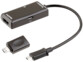 Adaptateur MHL Micro-USB vers HDMI Full HD avec télécommande