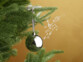 Boule de Noël avec bluetooth et haut-parleur intégré - Argent