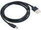 2 câbles USB 2.0 vers Micro USB, connexion double sens, 100 cm
