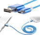 2 câbles USB Micro-USB enfichables des deux cotés - 1 m