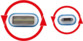 3 câbles USB Micro-USB enfichables des deux cotés - 1 m