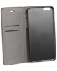 Étui folio en cuir véritable avec range-cartes pour iPhone 6+ / 6S+ - Noir