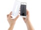 Façade de protection en verre trempé pour iPhone 6 / 6S - blanc