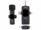 Mini microphone sans fil pour appareils avec connecteur USB-C, lightning et jack 2.5mm