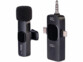 Mini microphone sans fil pour appareils avec connecteur USB-C, lightning et jack 2.5mm
