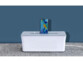Boîte de rangement pour multiprise avec support smartphone - coloris blanc