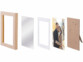cadre photo 20 x 15 cm aspect chêne clair